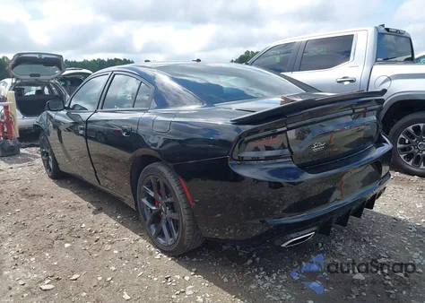2022 Dodge Charger Sxt Rwd из США, поврежденный, VIN 2C3CDXBG2NH153328